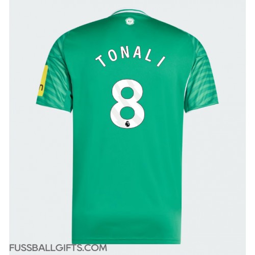 Newcastle United Sandro Tonali #8 Fußballbekleidung Auswärtstrikot 2025-26 Kurzarm